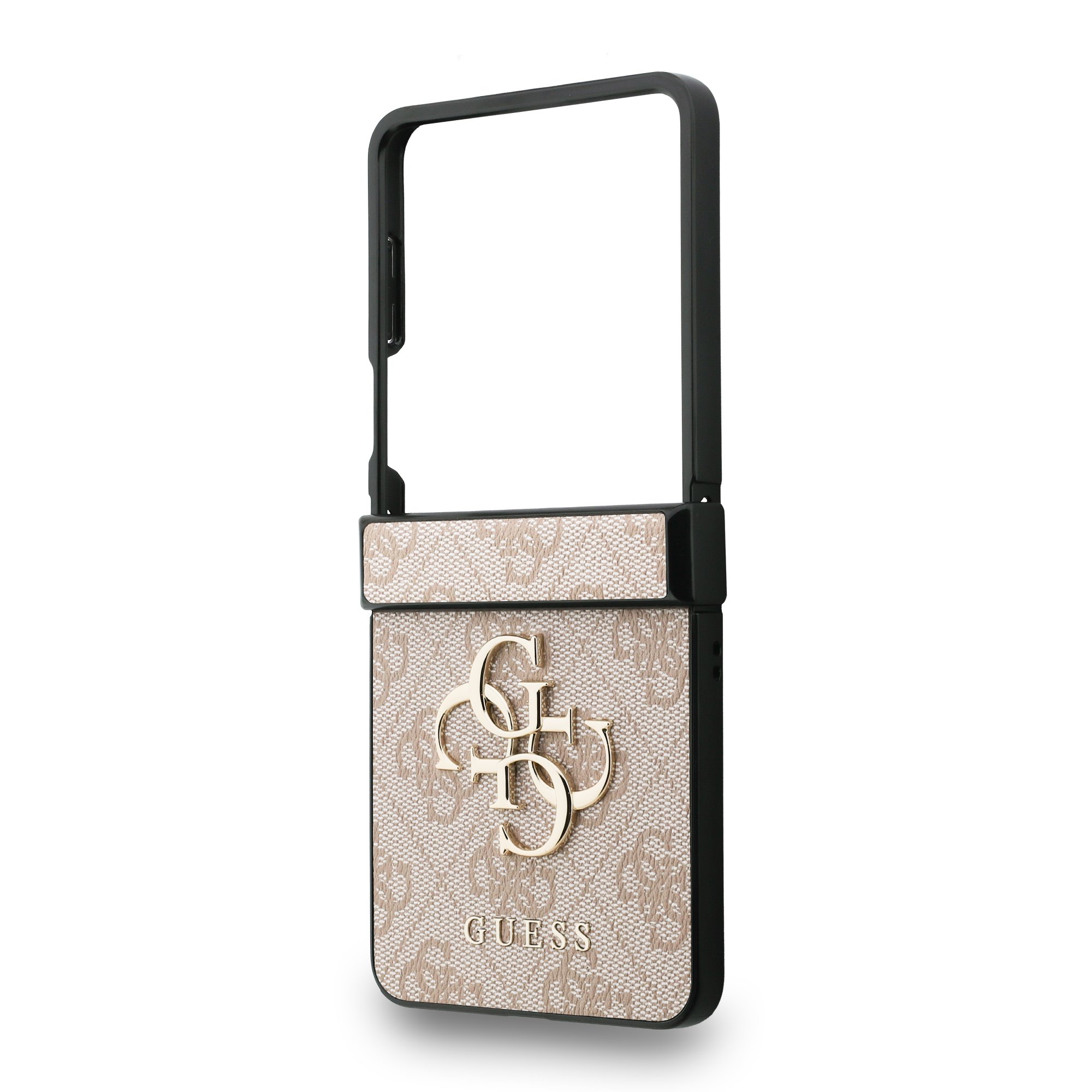 GUESS Калъф Samsung Z Flip 7, PU 4G Metal Logo, розов - GUHCZF74GMGPI