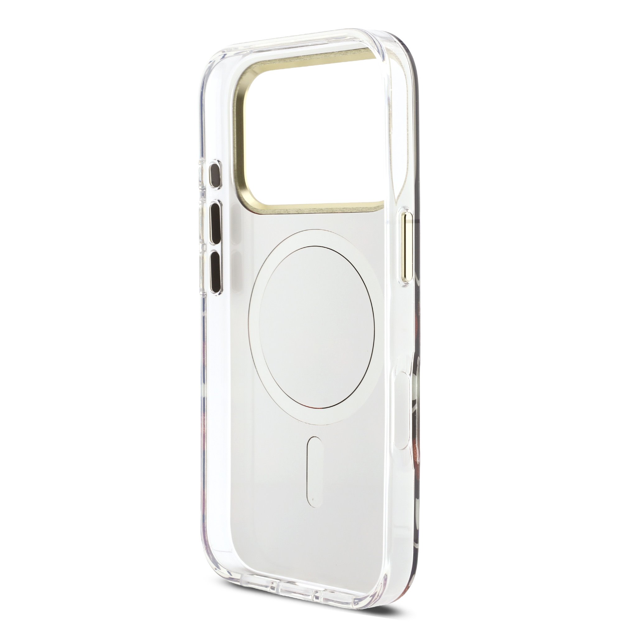 GUESS Калъф Apple iPhone 17 Pro, PC/TPU Mirror Glitter Cherry MagSafe - GUHMP17L5HMRCGEG - Image 6