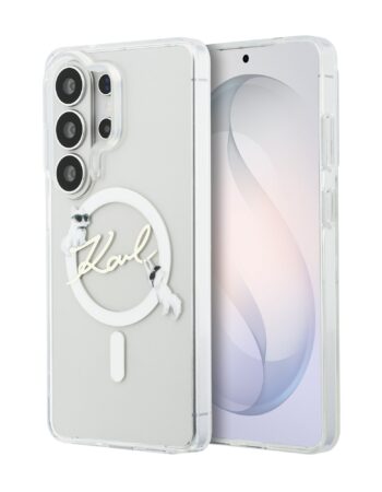 Karl Lagerfeld Калъф Samsung S26 Ultra, IML Choupette Head MagSafe /прозрачен/ - KLHMS26L5HKSCAH