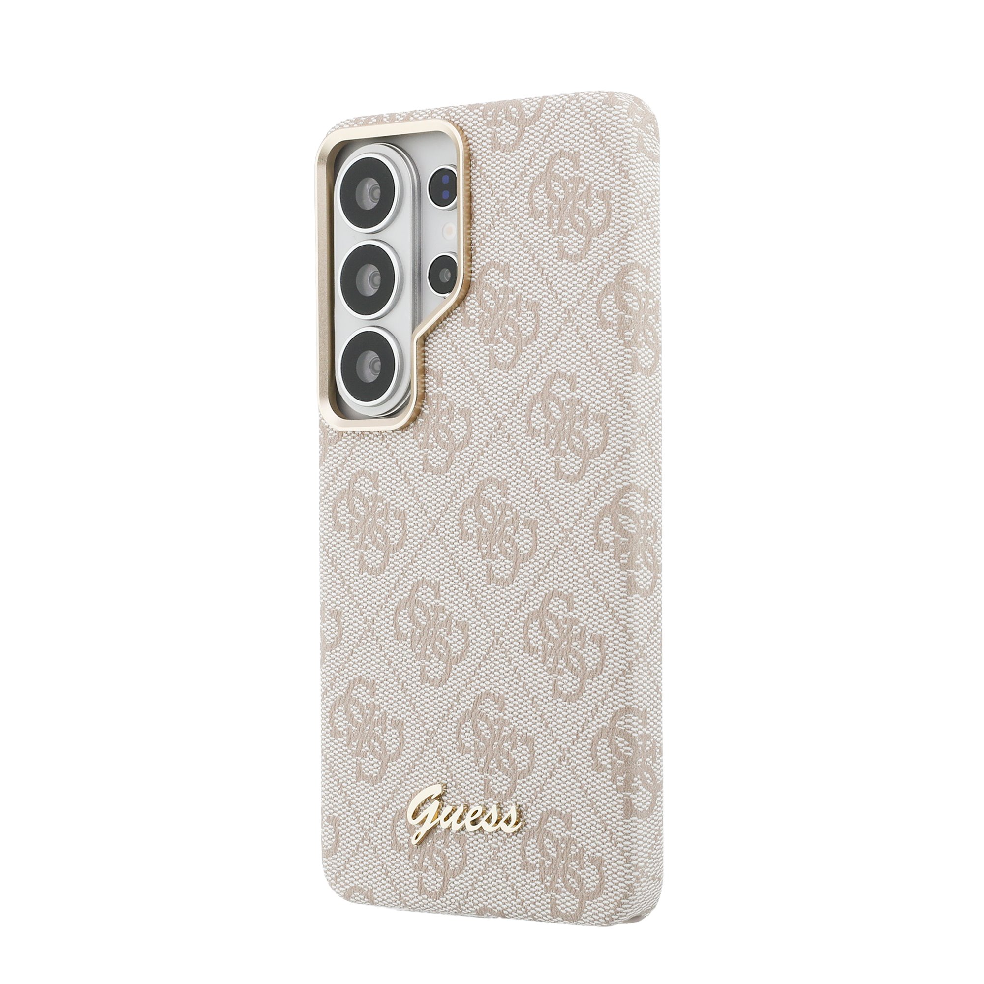 GUESS Калъф Samsung S26 Ultra, PU 4G Script Metal Logo MagSafe /розов/ - GUHMS26L5P4FWMSP
