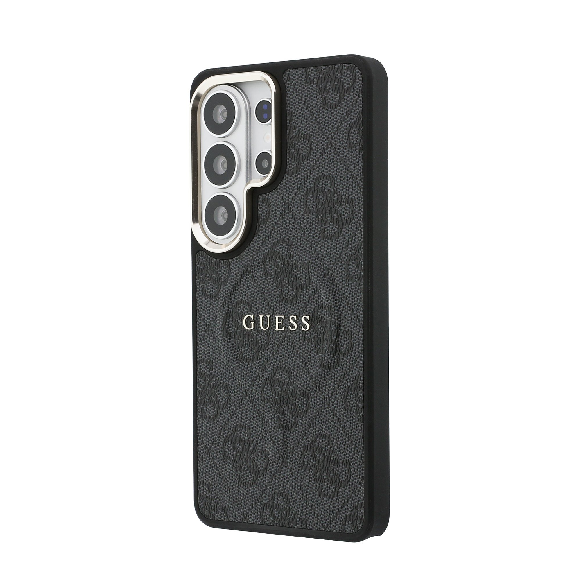 GUESS Калъф Samsung S26 Ultra, PU Leather 4G Gold Frame MagSafe /черен/ - GUHMS26LP4MSEGCK