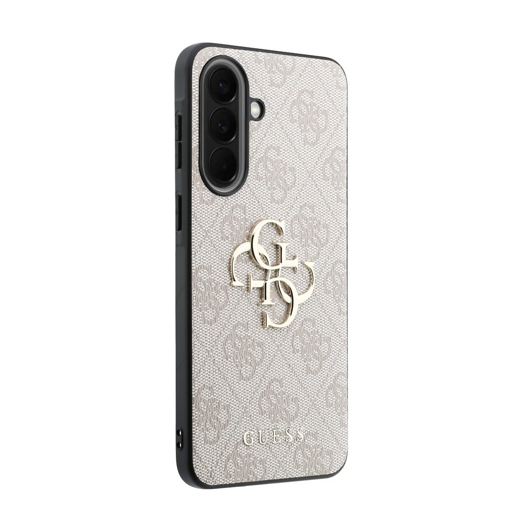 GUESS Калъф Samsung A57, PU 4G Metal Logo /розов/ - GUHCSA574GMGPI
