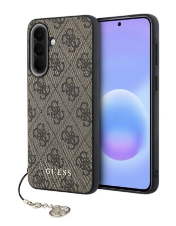 GUESS Калъф Samsung A57, 4G Charm /кафяв/ - GUHCSA57GF4GBR