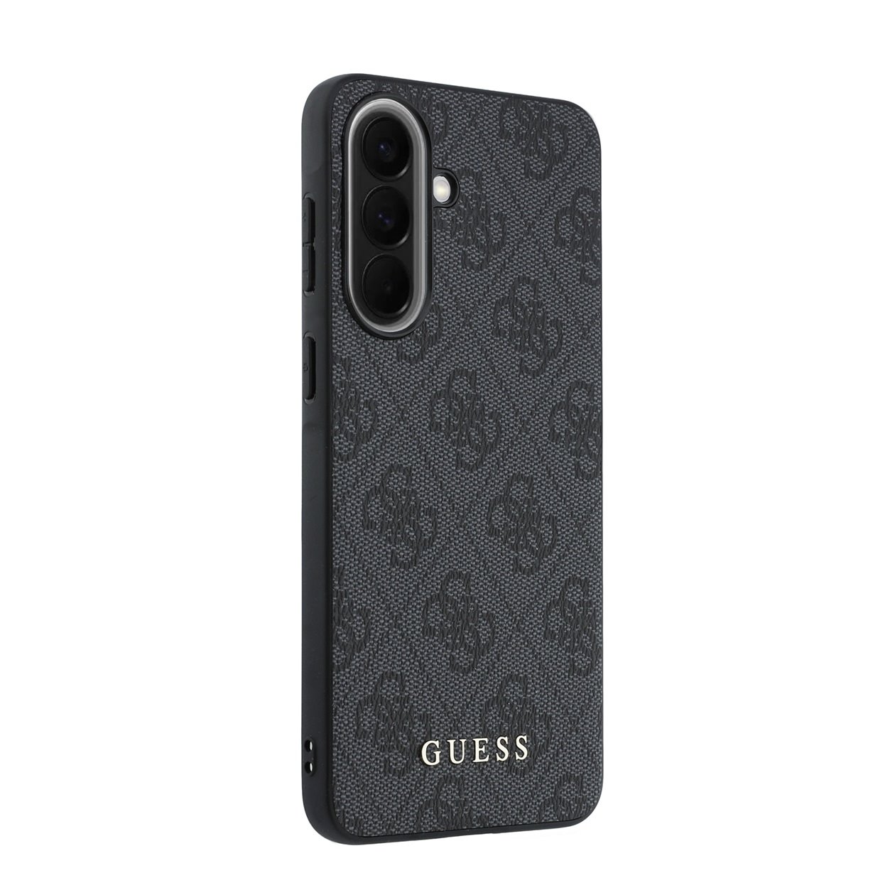 GUESS Калъф Samsung A57, PU 4G Metal Classic Logo /сив/ - GUHCSA57G4GFGR