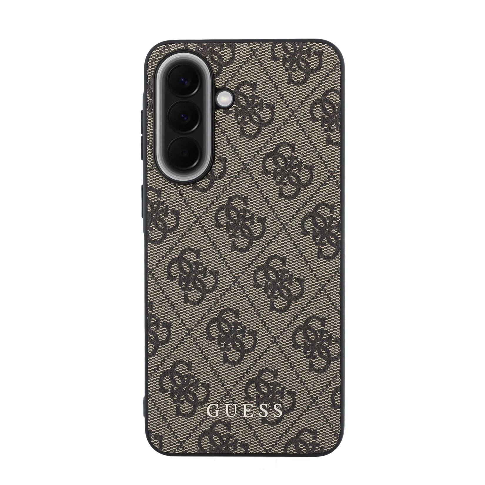 GUESS Калъф Samsung A57, PU 4G Metal Classic Logo /кафяв/ - GUHCSA57G4GFBR