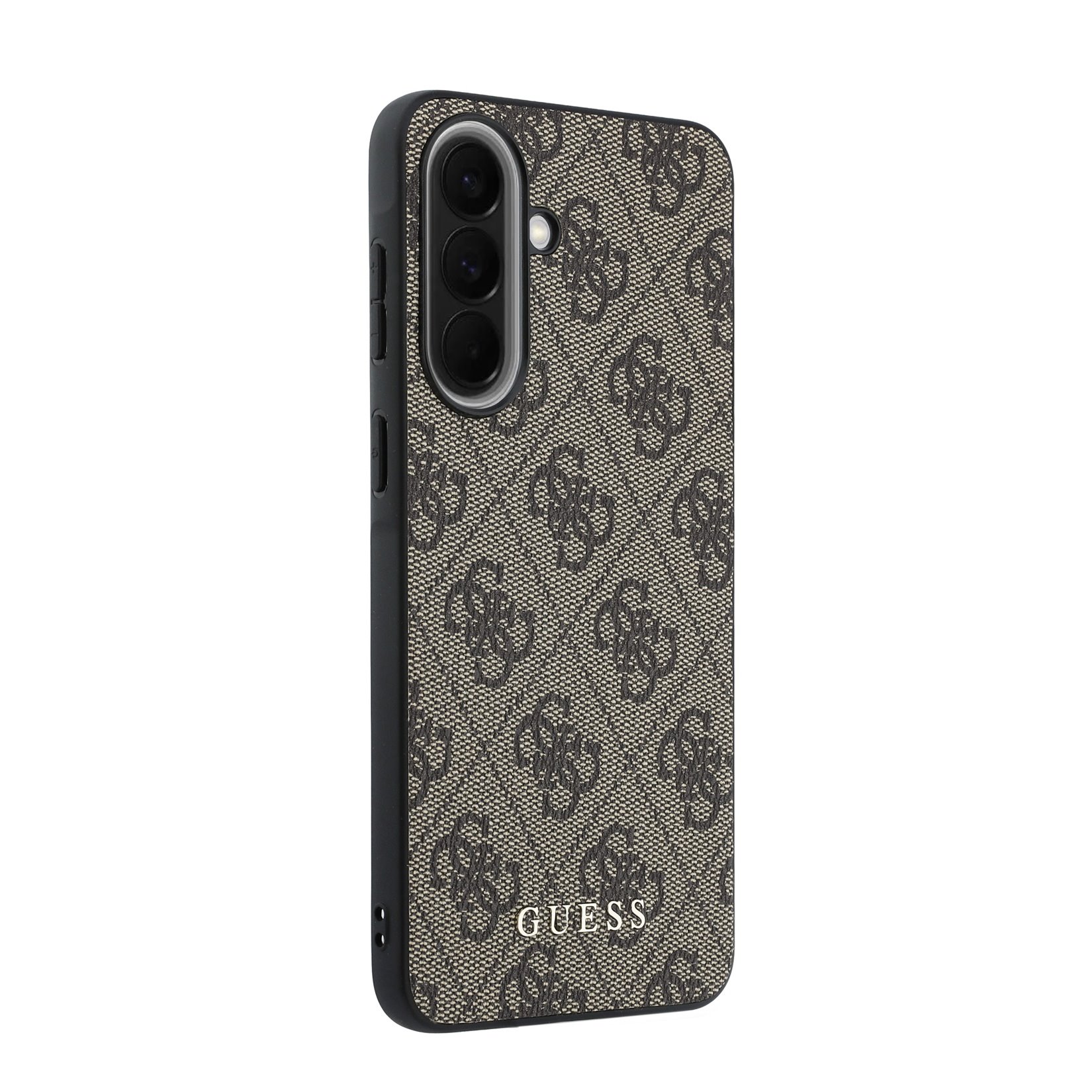 GUESS Калъф Samsung A57, PU 4G Metal Classic Logo /кафяв/ - GUHCSA57G4GFBR