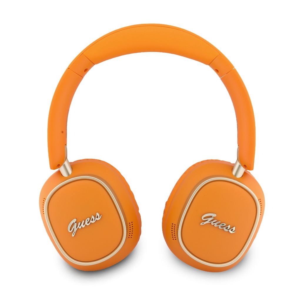 GUESS Bluetooth HF Rectangle Metal Script Logo ENC /оранжев/ - GUBHV28HGCSMO
