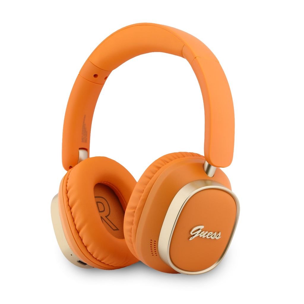GUESS Bluetooth HF Rectangle Metal Script Logo ENC /оранжев/ - GUBHV28HGCSMO