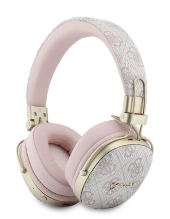 GUESS Bluetooth HF PU 4G Metal Script Logo ENC /розов/ - GUBHP72P4SMDP