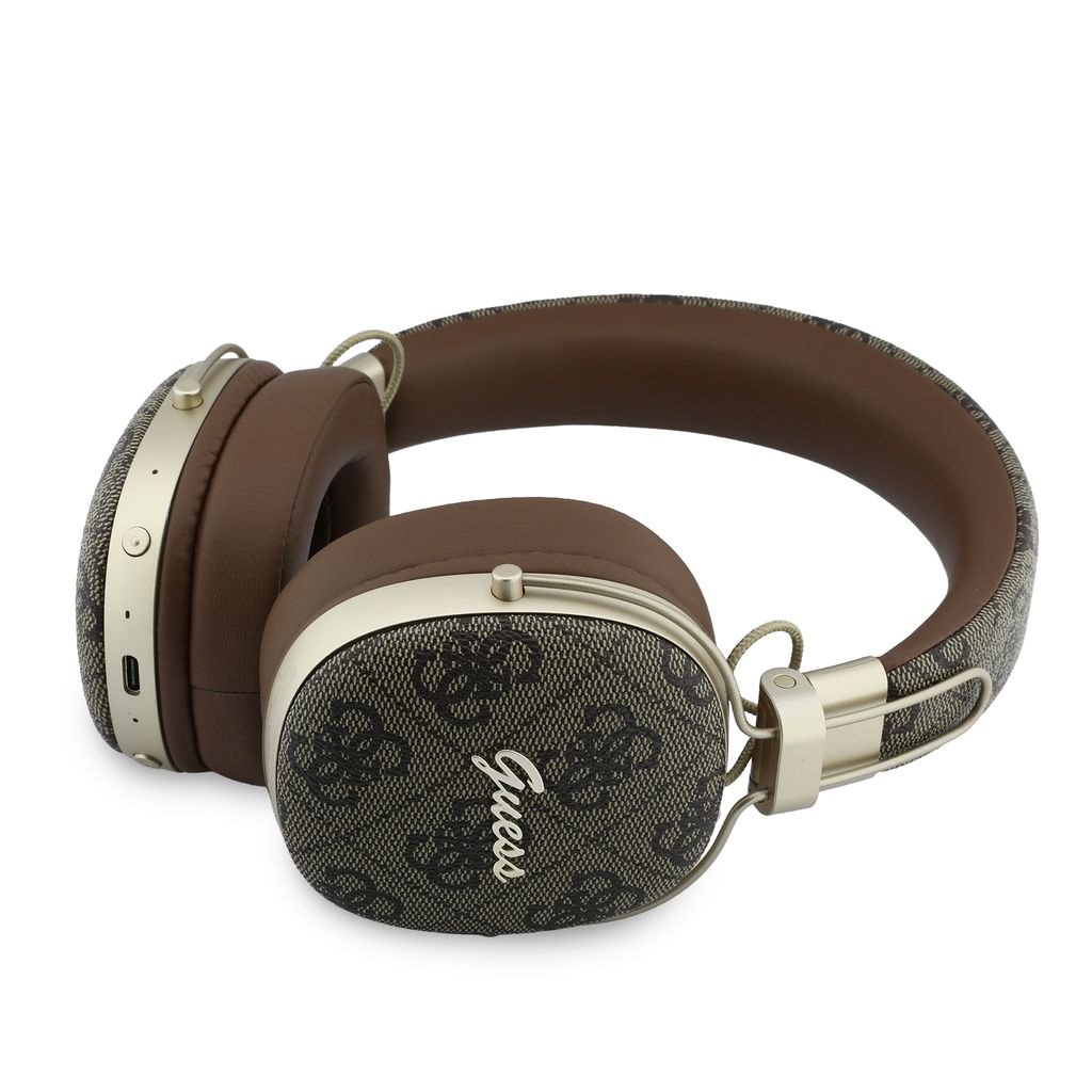 GUESS Bluetooth HF 4G Metal Script Logo ENC /кафяв/ - GUBHP72P4SMDW