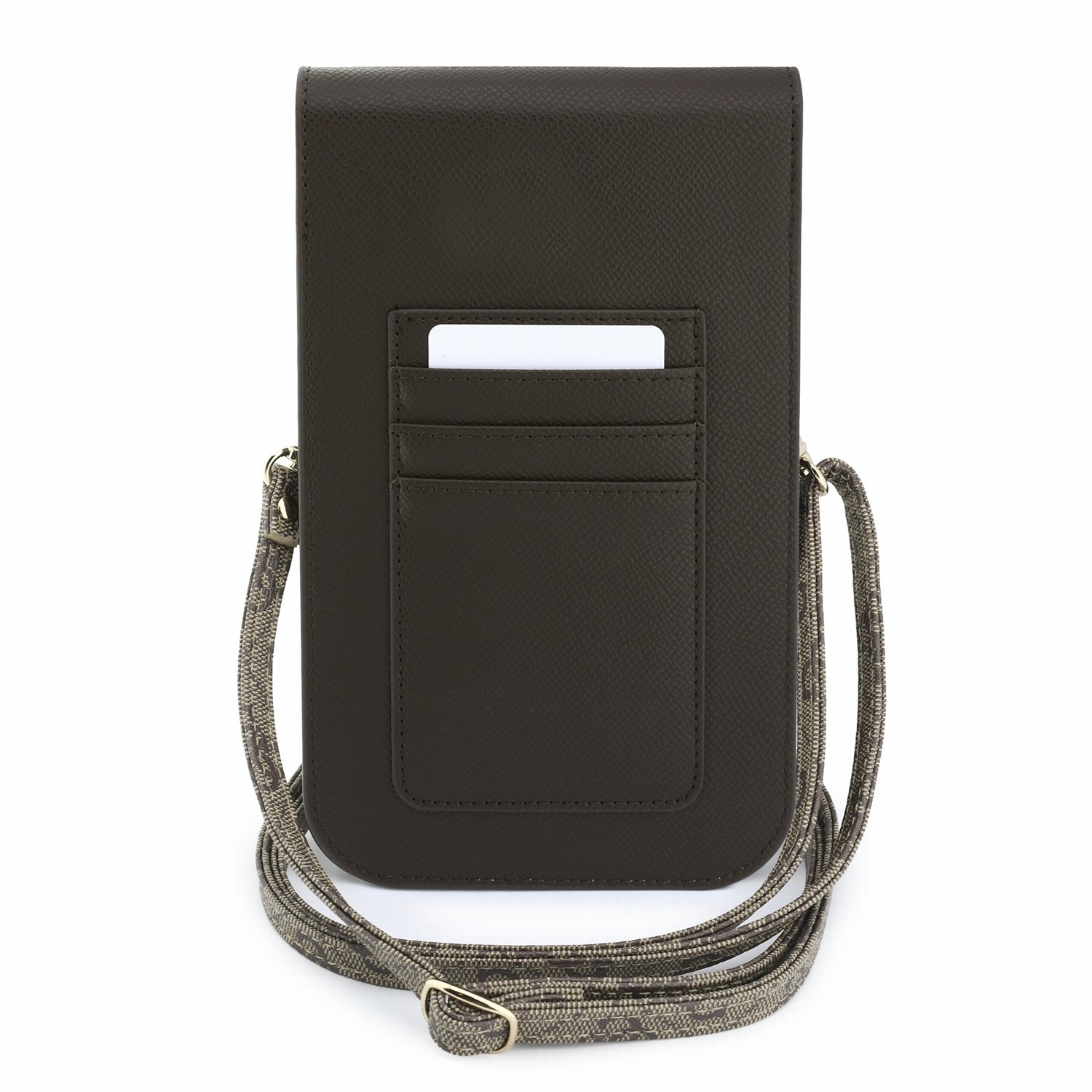 GUESS Калъф/Чанта PU Leather+Grained 4G Metal Logo /кафяв/ - GUWBPG4L4CNW