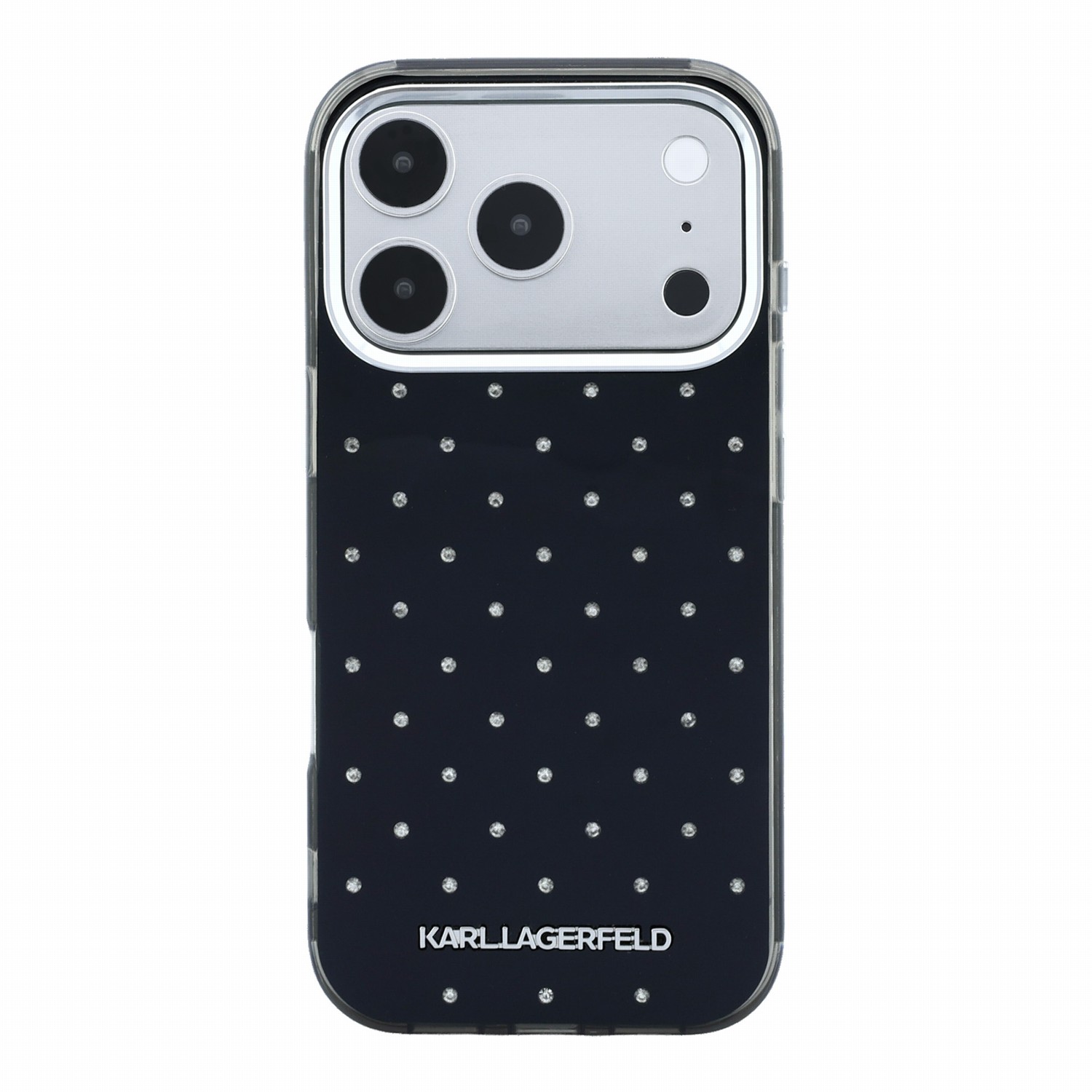 Karl Lagerfeld Калъф Apple iPhone 18 Pro, IML Rhinestones Allover Magsafe /черен/ - KLHCP18L6HCRDKLK