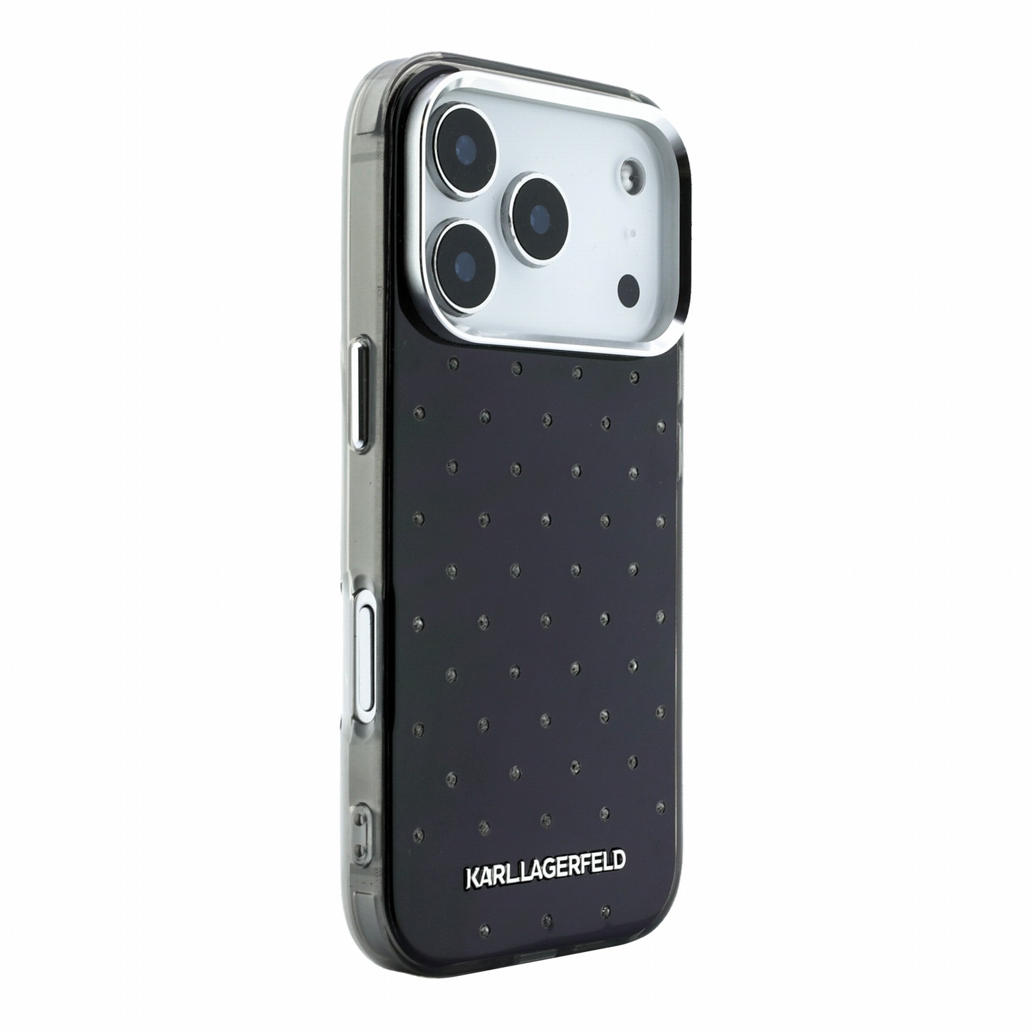 Karl Lagerfeld Калъф Apple iPhone 18 Pro, IML Rhinestones Allover Magsafe /черен/ - KLHCP18L6HCRDKLK