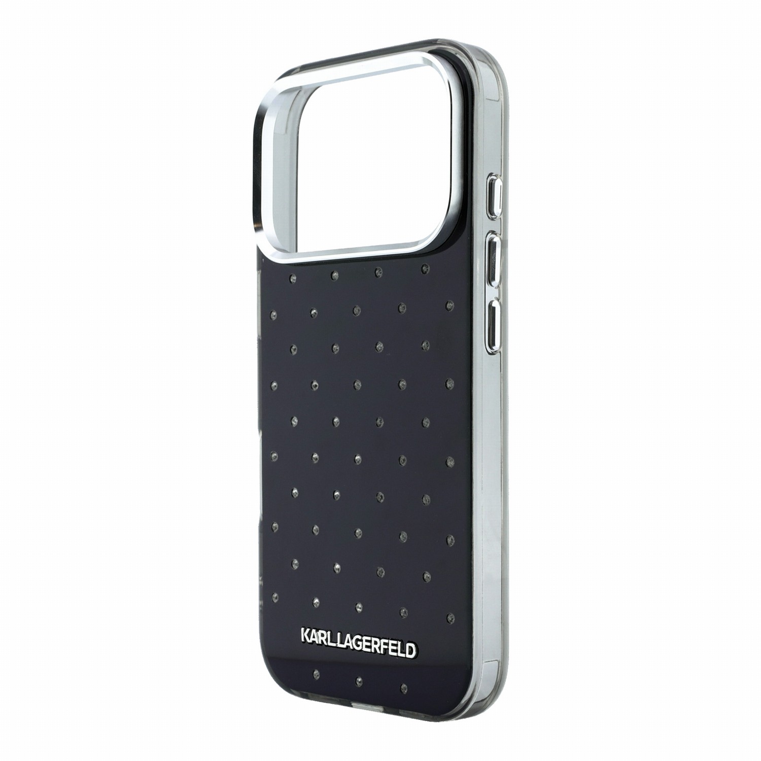 Karl Lagerfeld Калъф Apple iPhone 18 Pro Max, IML Rhinestones Allover Magsafe /черен/ - KLHCP18X6HCRDKLK