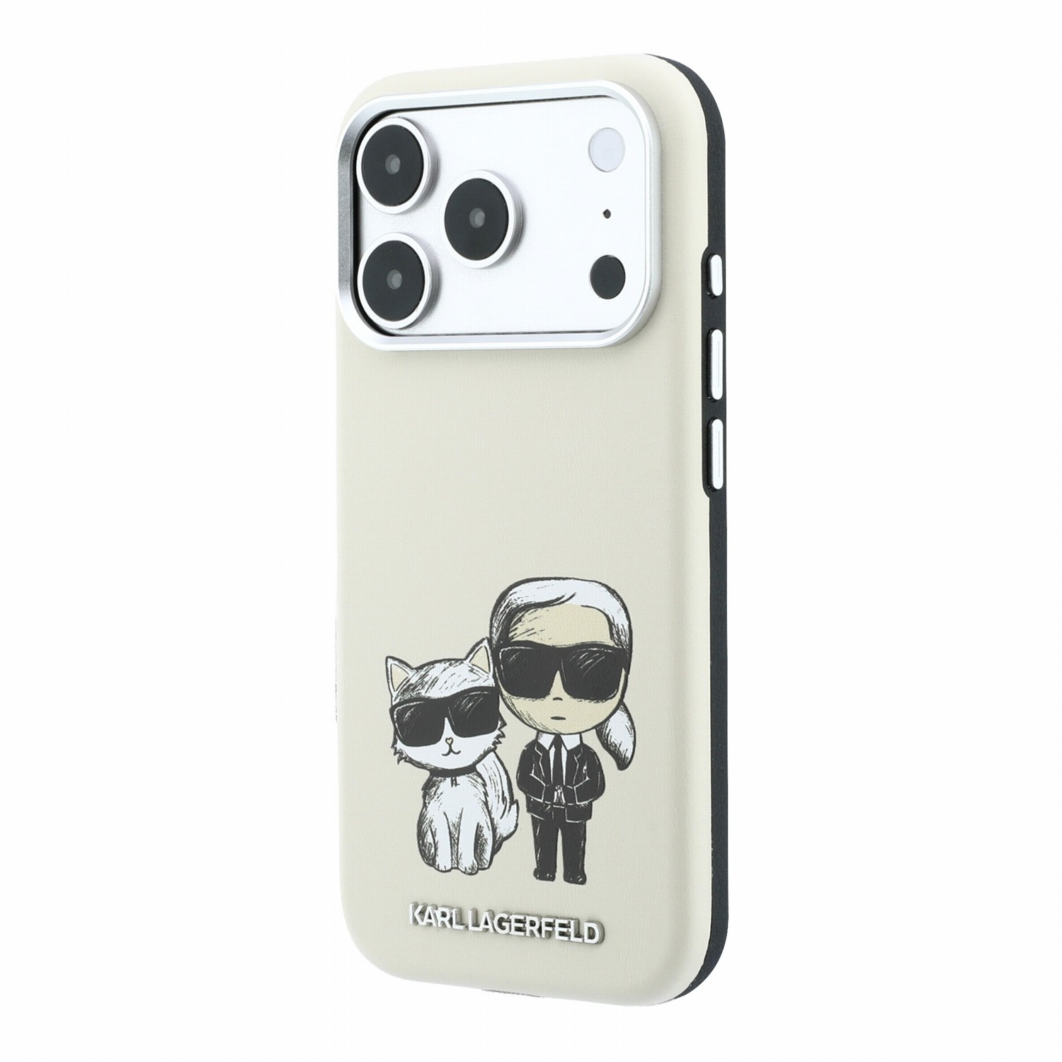 Karl Lagerfeld Калъф Apple iPhone 18 Pro Max/ 17 Pro Max, PU Semi Wrap Smooth Sketch Bodies Magsafe /бежов/ - KLHMP18X6PWKCIDE