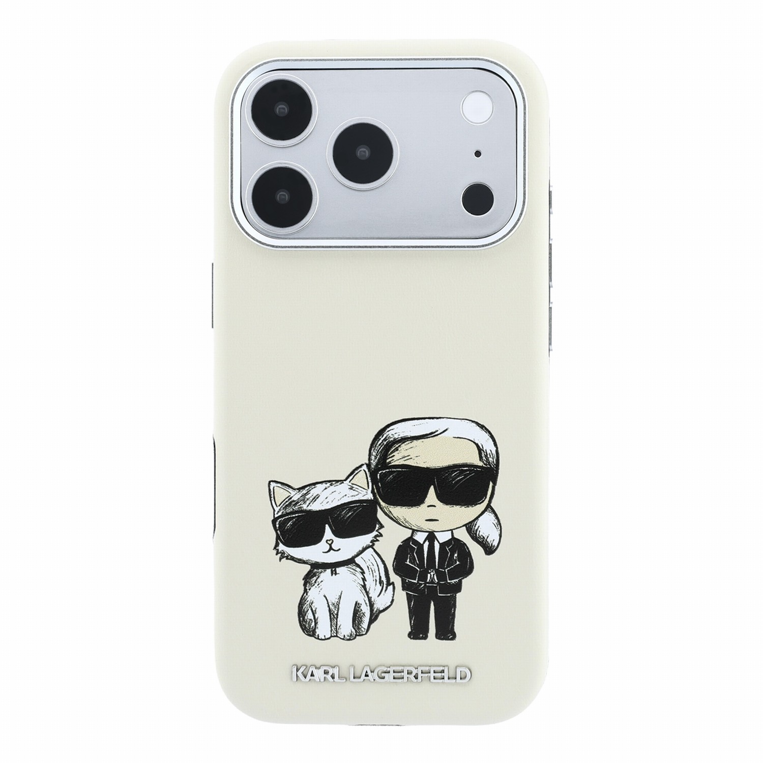 Karl Lagerfeld Калъф Apple iPhone 18 Pro Max/ 17 Pro Max, PU Semi Wrap Smooth Sketch Bodies Magsafe /бежов/ - KLHMP18X6PWKCIDE