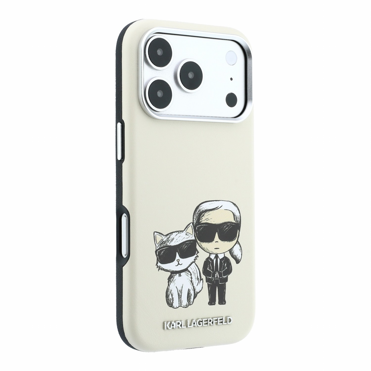 Karl Lagerfeld Калъф Apple iPhone 18 Pro Max/ 17 Pro Max, PU Semi Wrap Smooth Sketch Bodies Magsafe /бежов/ - KLHMP18X6PWKCIDE