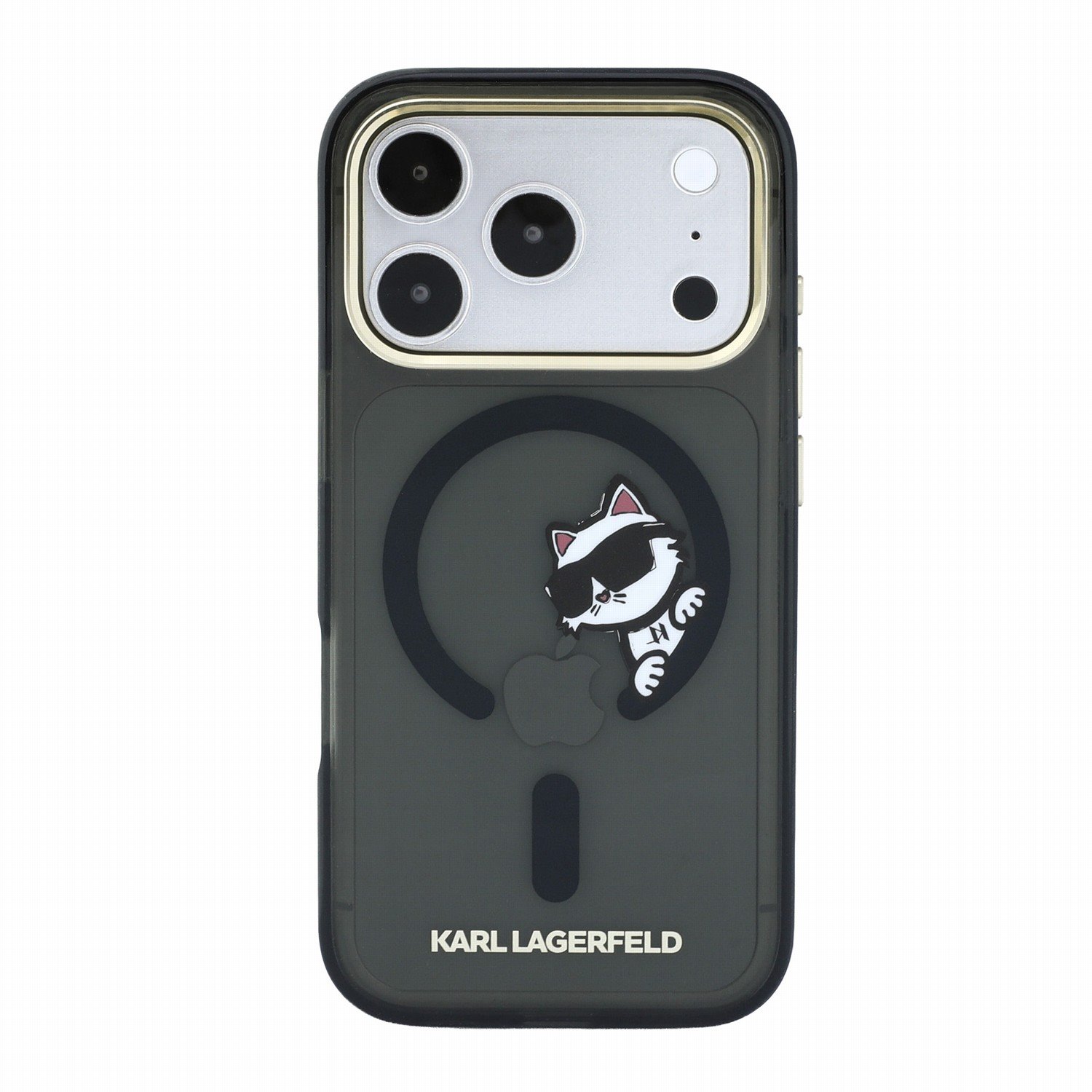Karl Lagerfeld Калъф Apple iPhone 18 Pro Max/ 17 Pro Max, IML Choupette Peekaboo Magsafe /черен/ - KLHMP18X6HCPSCK