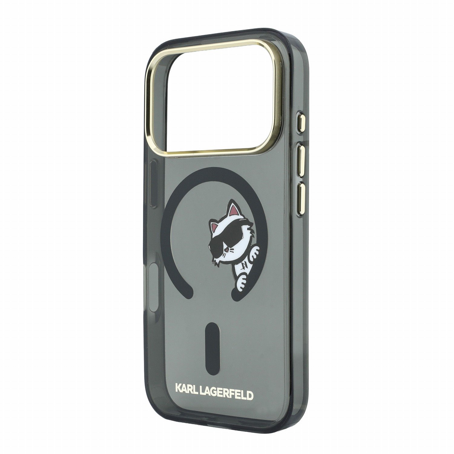 Karl Lagerfeld Калъф Apple iPhone 18 Pro Max/ 17 Pro Max, IML Choupette Peekaboo Magsafe /черен/ - KLHMP18X6HCPSCK