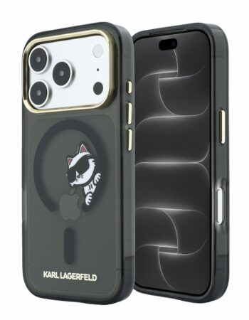 Karl Lagerfeld Калъф Apple iPhone 18 Pro Max/ 17 Pro Max, IML Choupette Peekaboo Magsafe /черен/ - KLHMP18X6HCPSCK