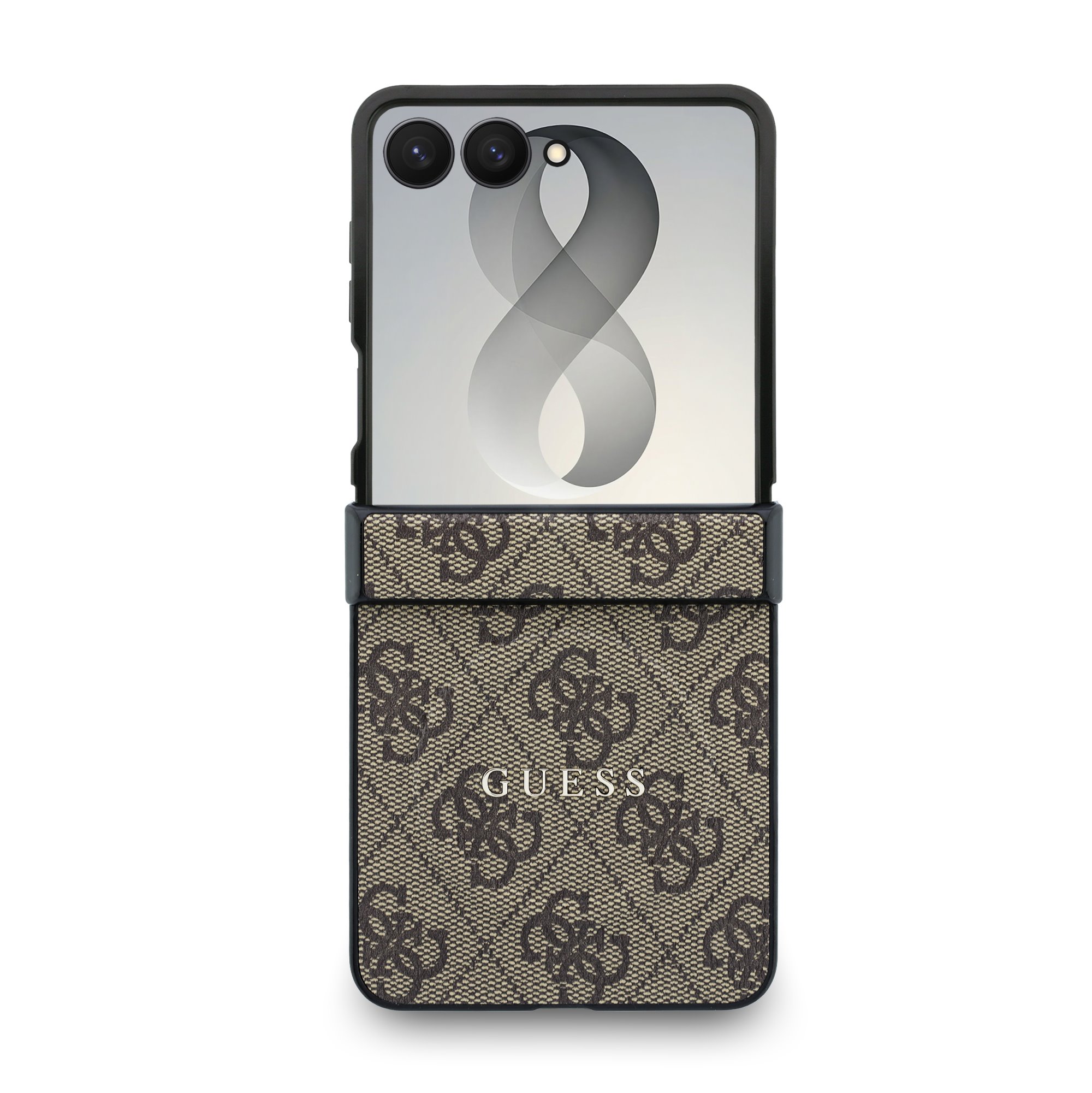 GUESS Калъф Samsung Z Flip 8, PU Leather 4G Magnetic, кафяв - GUHMZF8P4MSEGCW