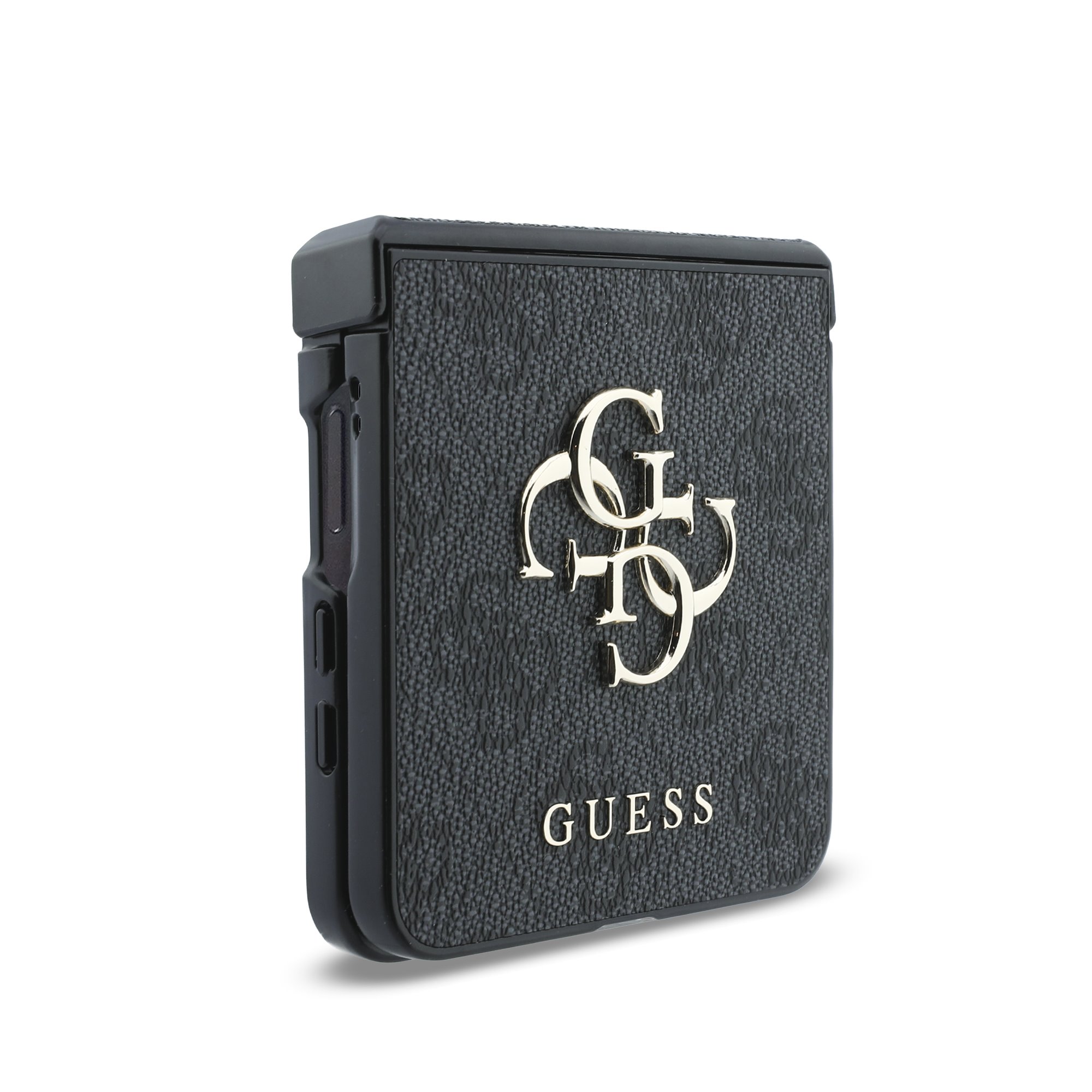 GUESS Калъф Samsung Z Flip 8, PU 4G Metal Logo, сив - GUHCZF84GMGGR