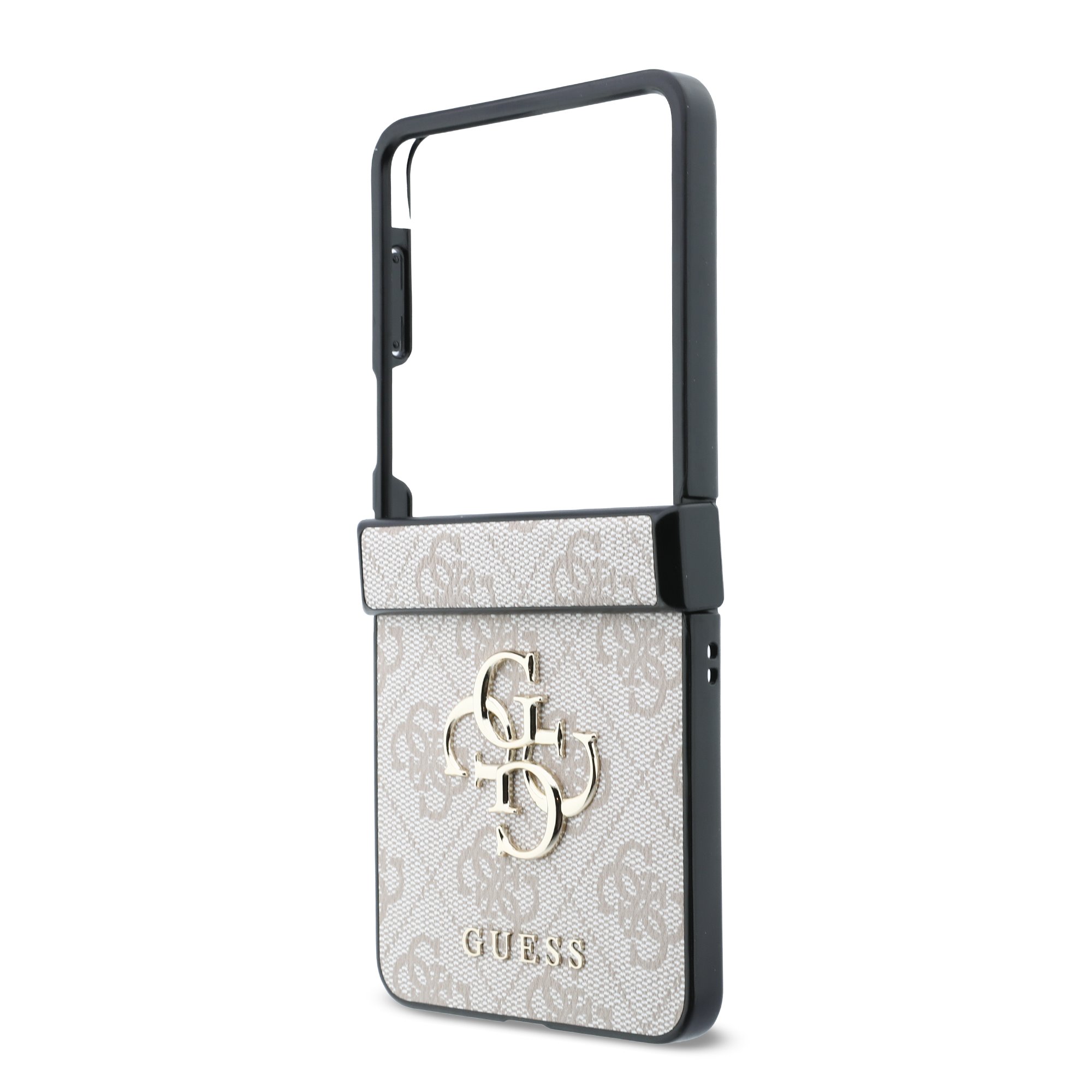 GUESS Калъф Samsung Z Flip 8, PU 4G Metal Logo, розов - GUHCZF84GMGPI