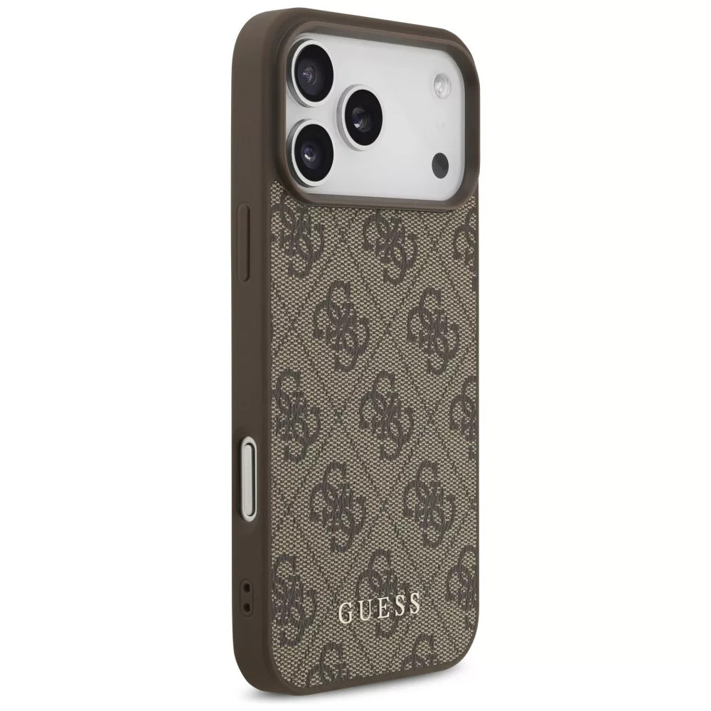 GUESS Калъф Apple iPhone 18 Pro/ 17 Pro, 4G Classic /кафяв/ - GUHCP18LG4GFBR