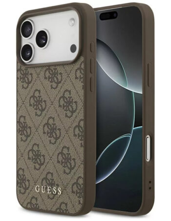 GUESS Калъф Apple iPhone 18 Pro Max/ 17 Pro Max, 4G Classic /кафяв/ - GUHCP18XG4GFBR
