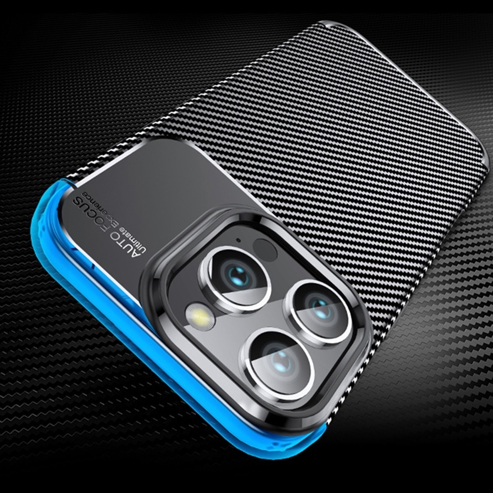 Калъф Business CARBON Apple iPhone 12/12 Pro /черен/ - Image 4