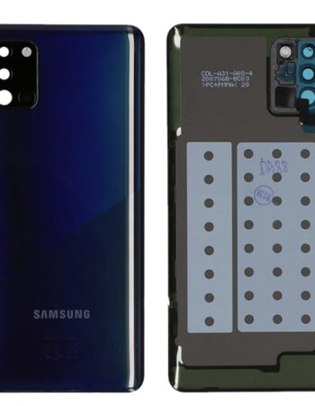 Battery Cover Samsung A31 /black/ Service Pack