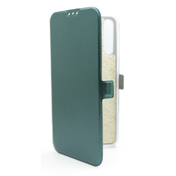 Калъф Book Pocket Xiaomi RedMi Note 9T /тъмно зелен/