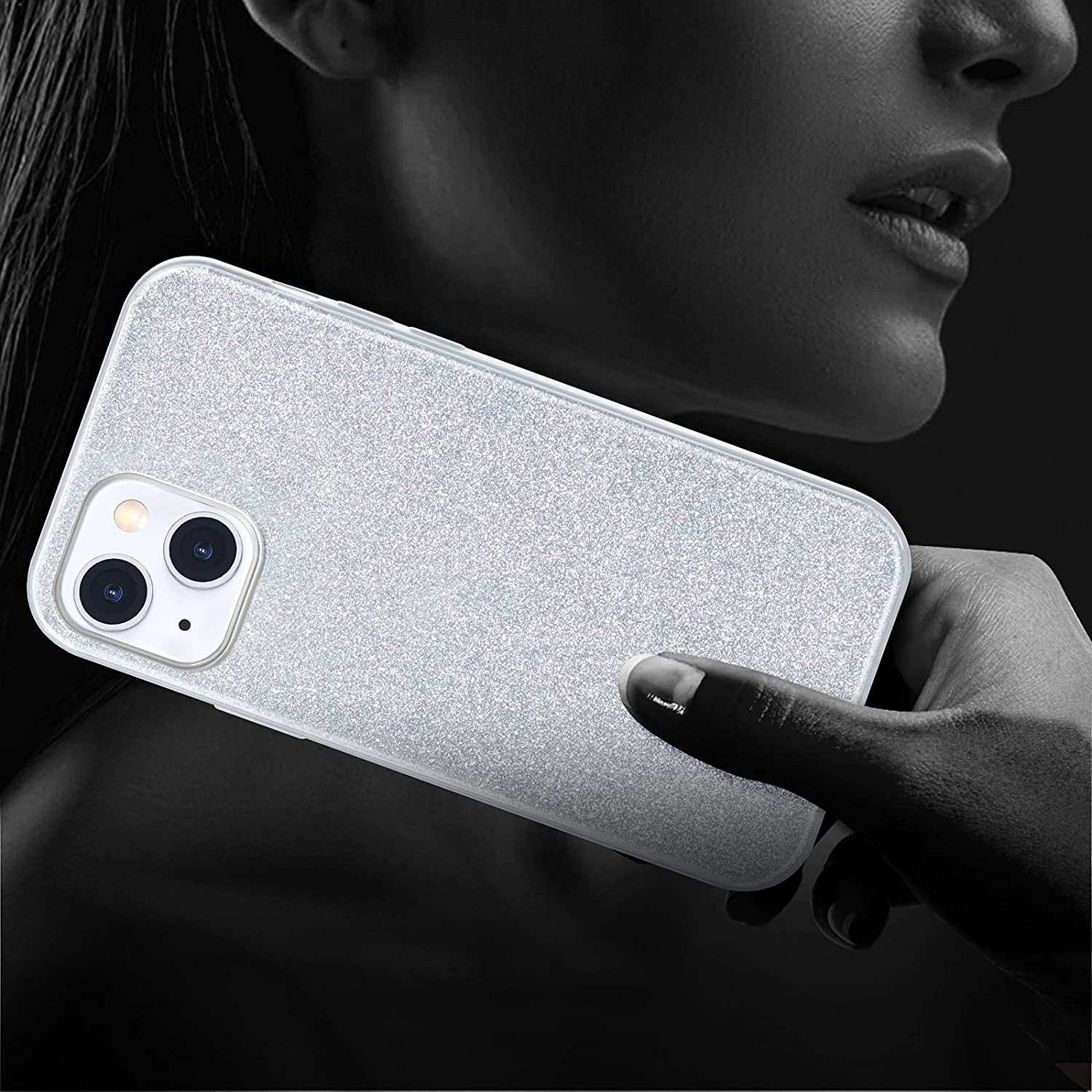 Калъф ENSIDA Fashion Huawei Y5p /сребърен/ - Image 5
