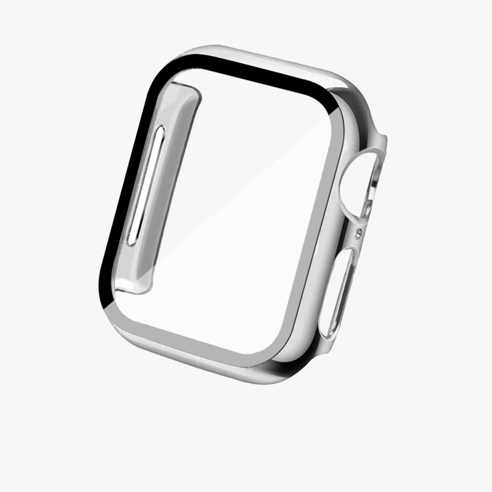 Силиконов протектор за Apple Watch, 42mm /сребърен/