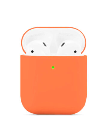 Силиконов калъф за AirPods /оранжев/