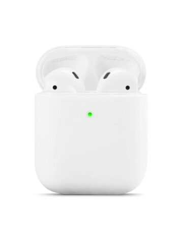 Силиконов калъф за AirPods /бял/