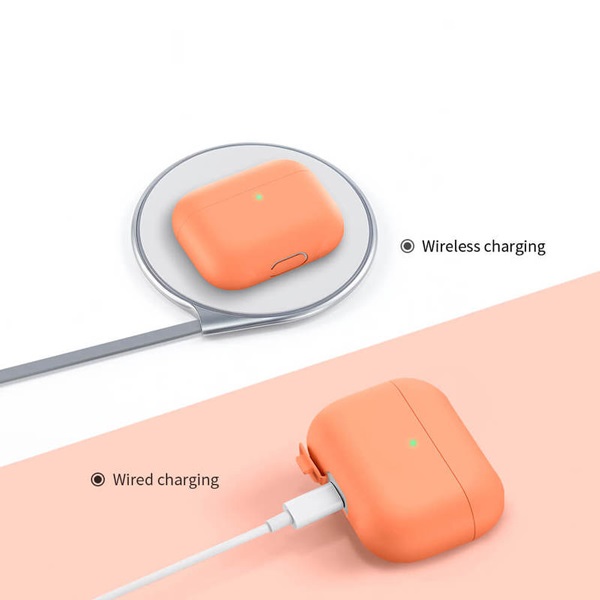 Силиконов калъф за AirPods Pro /лавандула/ - Image 3