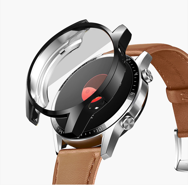 Силиконов протектор за Huawei GT3, 42mm /черен/