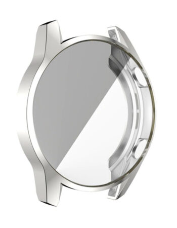 Силиконов протектор за Samsung Watch 4, 44mm /сребърен/