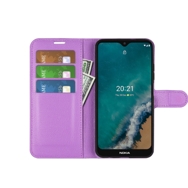 Калъф Leather Wallet Realme 9 Pro /лилав/