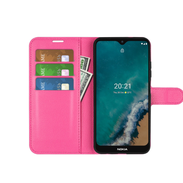 Калъф Leather Wallet Apple iPhone 13 Pro /розов/ - Image 5