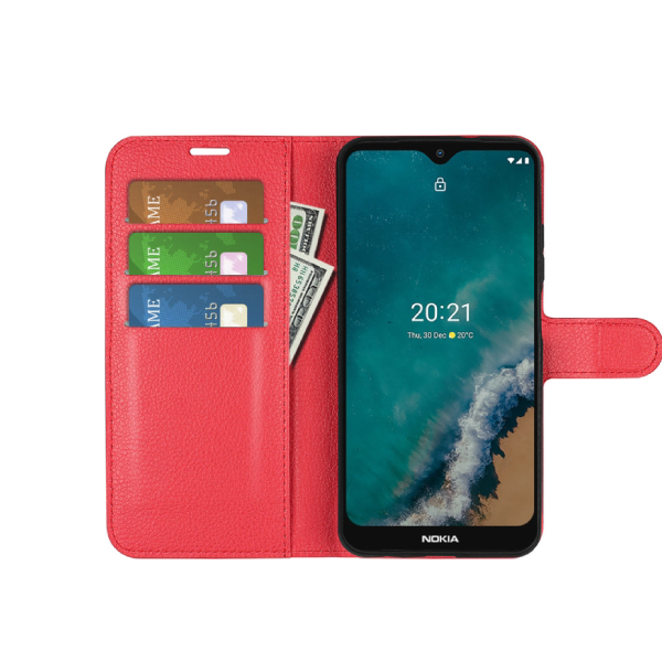 Калъф Leather Wallet Apple iPhone 13 Pro /червен/ - Image 5