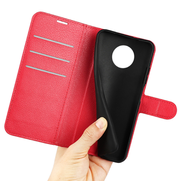 Калъф Leather Wallet Apple iPhone 13 Pro /червен/ - Image 4