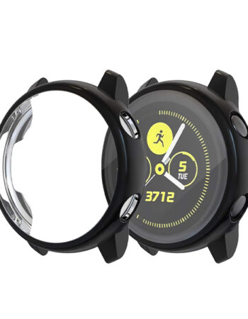 Силиконов протектор за корпус за Samsung Galaxy Watch Active, 42mm /черен/