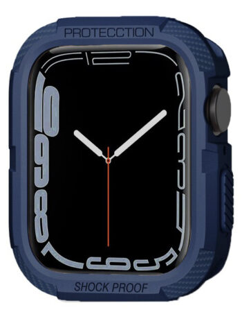 Силиконов протектор Shockproof за корпус за Apple Watch, 44/45mm /мастило/