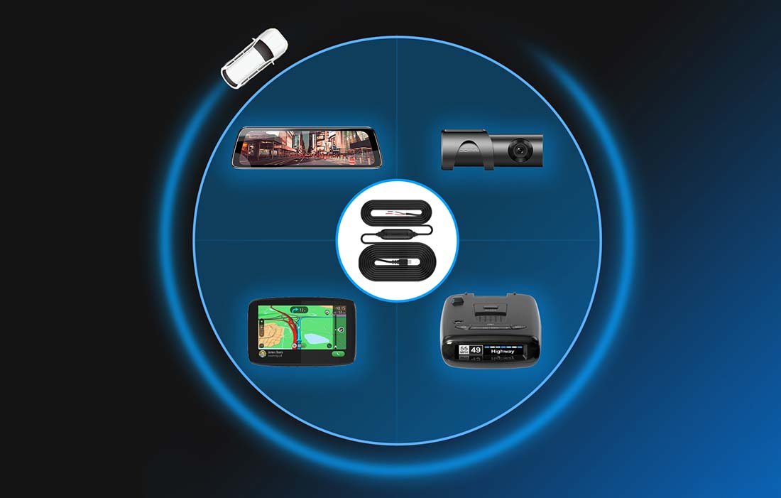 Захранващ адаптер DDPAI Hardwire Kit for Mini
