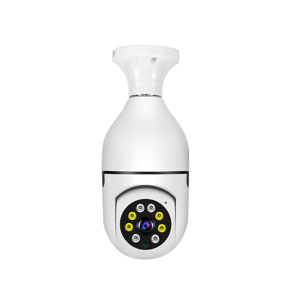 Камера вътрешна, light bulb, WiFi, 2MP, Night Vision, V380 - Q16S-F