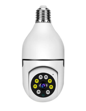 Камера вътрешна, light bulb, WiFi, 3MP, Night Vision, V380 - Q16S-H