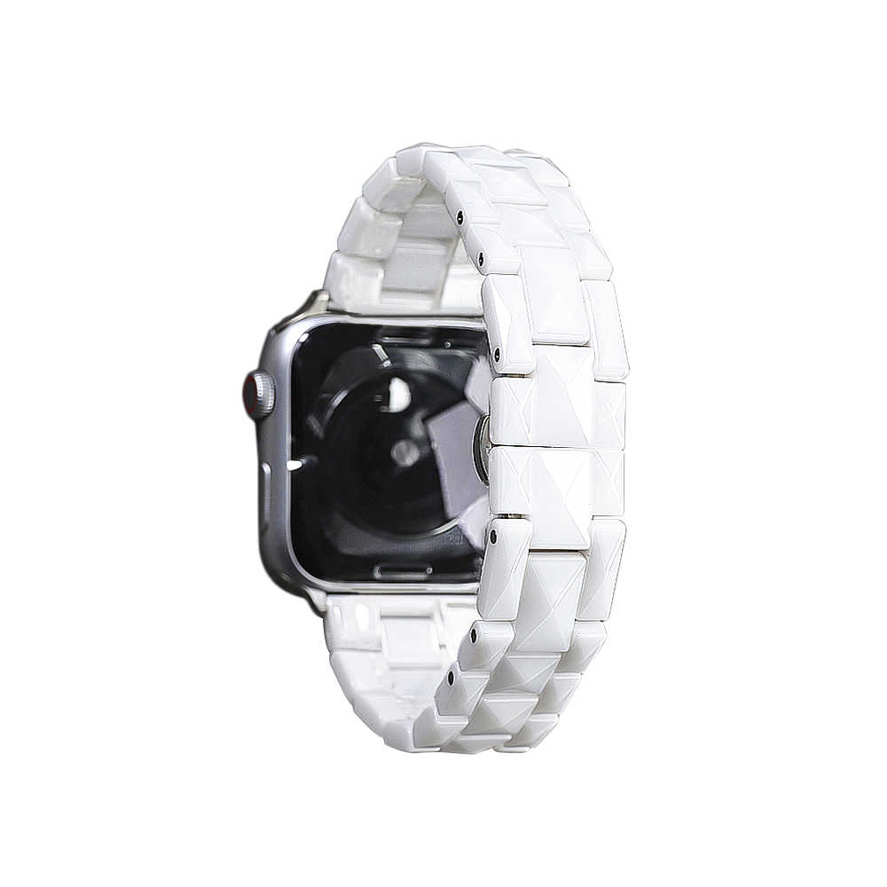 Каишка за Smart Watch 20мм, Ceramic Strap, керамична /бяла/