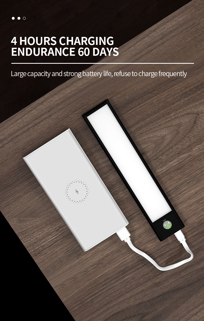 SUPERFIRE Ultra-thin induction lamp 40cm., 2W, 150lm, 1200mAh (XYD05)